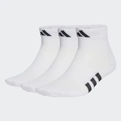 Adidas Performance Light Mid-Cut Socks 3 Pairs
