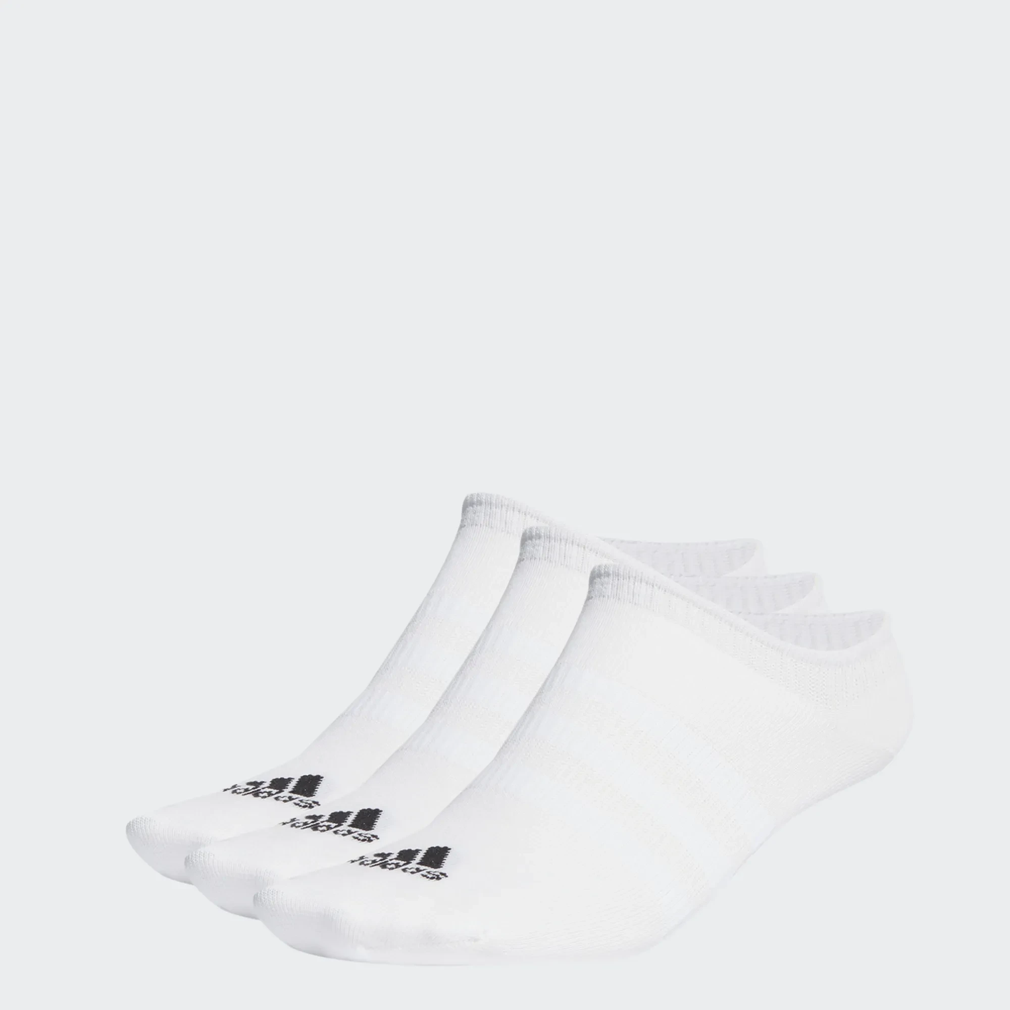 ADIDAS Thin and Light No-Show Socks 3 Pairs